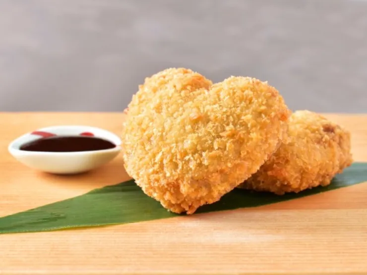 古宇利島もずく入りハートロックコロッケ